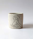 Jenna Concrete Planter- 4.5inch