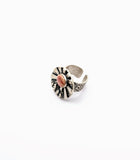 Silver Plated with Polymer Clay Inlay Statement Ring